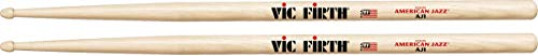 Vic Firth American Jazz 1 Baguettes, Bout en Bois