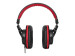 HF175 - Casque DJ filaire - rouge