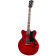 Verythin CT Transparent Red guitare hollow body