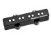 Hot Stack - Pickup pour guitare électrique Jazz Bass - pont - passif - noir