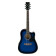 PF15ECE-TBS Transparent Blue Sunburst guitare folk électro-acoustique