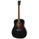 F370 Black guitare folk noir