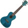 Exotic mahogany concert +bag - blue