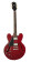 Epiphone Inspired by ES-335 Lefthand Cherry - Guitare Semi Acoustique Gaucher