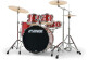 SONOR AQX STAGE CYMBAL SET RED MOON SPARKLE
