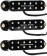 SEYMOUR DUNCAN - Micro guitare lectrique - Set Micros Strat JB Junior SJBJ-1 Noir