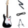 Mini Strat V2 BLK - Guitare Électrique-Set