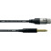 CCM 7,5 FP - Câble Microphone XLR Femelle 3 broches vers Jack Mono 6,3 mm - 7,50 m