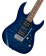 Ibanez GRX70QA-TBB Guitare lectriques Mtal/Moderne, Bleu