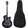 W55-COL-BK ColourTune guitare acoustique folk + housse