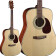 Cort Earth Series Earth70 Guitare acoustique en pica massif Naturel brillant