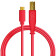 USB-C/USB-B Chroma Cable (Red) - Câble pour DJ