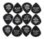 Tortex PitchblackJazz 1,00 12P