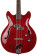 Guild Starfire Bass I Cherry Red  Basse lectrique