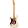 Player Plus Stratocaster LH Olympic Pearl MN guitare électrique pour gaucher avec housse deluxe