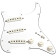 STK-S10PGD-W Yngwie Loaded Pickguard White