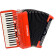 FR-4X-RD V-Accordion accordéon à touches piano - rouge