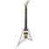 MJ Series Rhoads RR24MG EB White with Black Pinstripes guitare électrique avec étui Foam core