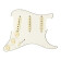 Fender Pickguard Strat Pickguard Strat Personnalis Fat 50 - S/S/S - Parchemin Blanc