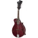 F-5 Studio Wine Red Satin mandoline style F avec housse premium