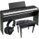 B2-BK piano numérique noir + stand + banquette piano + casque