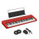 Casio CT-S1RD CASIOTONE Piano-Keyboard avec 61 touches  frappe dynamique, rouge