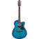 AAM50CE Sapphire Blue Burst Open Pore guitare électro-acoustique folk