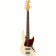 American Professional II Jazz Bass V Olympic White RW basse électrique 5 cordes avec étui