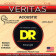 DR String VTA-10 Veritas Jeu de cordes pour guitare acoustique