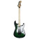 USA Signature Adrian Smith San Dimas SDQM MN Transparent Green Burst - Guitare Électrique