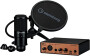 Steinberg UR12 Pack de dmarrage podcast - interface audio USB 2.0  deux canaux, microphone condensateur de studio ST-M01 et accessoires (pack logiciel comprenant WaveLab Cast, Cubase Al et Cubasis)