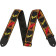 2”” MONOGRAMMED STRAP, BLACK/YELLOW/RED