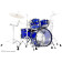 CRB504PC-742 Crystal Beat fusion 20'' Blue Sapphire