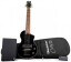 Carry-on travel guitar standard pack - jet black