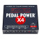 Pedal Power X4 alimentation multiple pour pédales d'effet