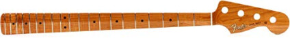 Fender ROASTED MAPLE VINTERA 60'S JAZZ BASS NECK Manche pour J-Bass - 20 Frettes - 7.25" Rayon - Vintage C-Shape - Maple (rable)