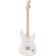 Sonic Stratocaster HT MN Arctic White guitare électrique avec chevalet fixe