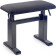 PBH780 BKM VBK banquette piano noir mat avec assise en velours