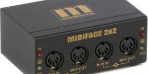 Vente Miditech MIDIface 2x2