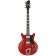 Alvar Wild Cherry Transparent - Guitare Semi Acoustique