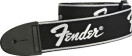 Sangle Fender Running Logo Silver Black