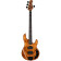 StingRay Ray34 HH Poplar Burl Amber basse électrique avec housse deluxe