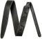 Artisan crafted leather straps 2inc. - black