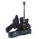 SA 10 BK noir - Guitare Semi Acoustique