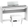 FP-60X-WH piano numérique blanc + stand + pédalier + banquette blanche