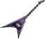 Alexi laiho hexed signature - purple fade satin w/ ripped pinstripes