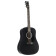 DX Johnny Cash Black - Guitare Acoustique