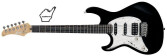 CORT G250 LH BK Guitare lectrique Gaucher Black