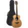 LAG GLA TRAVEL-RCE - guitare folk lectroacoustique Tramontane Travel Red Cedar