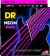 DR String NPE-10 Neon Pink Jeu de cordes pour guitare electrique